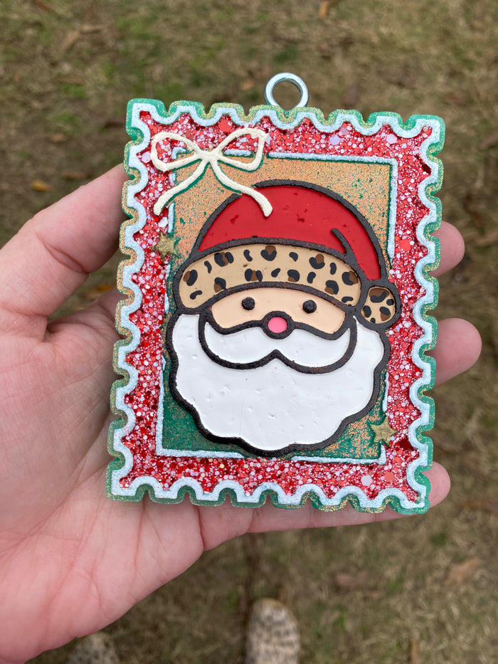 Santa Stamp Freshie