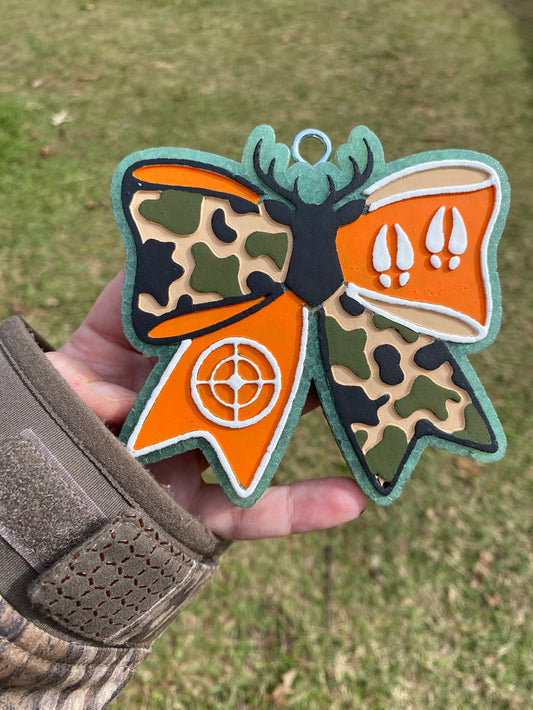 Camo Deer Bow Freshie