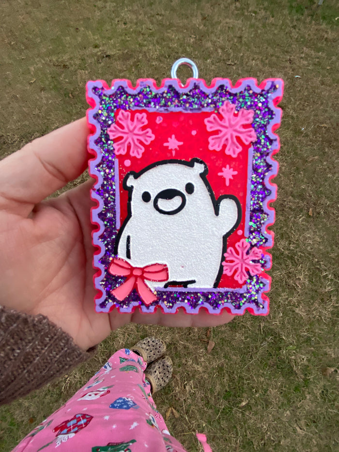 Polar Bear Stamp Freshie