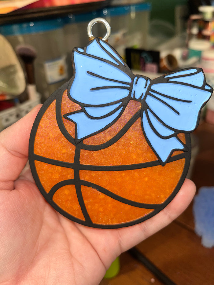 Coquette Bow Basketball Freshie