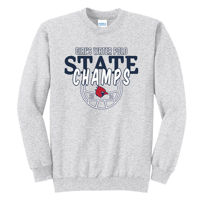 Adult Port & Company® Core Fleece Crewneck Sweatshirt