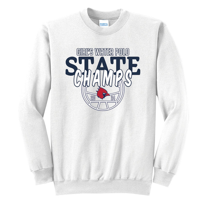 Adult Port & Company® Core Fleece Crewneck Sweatshirt