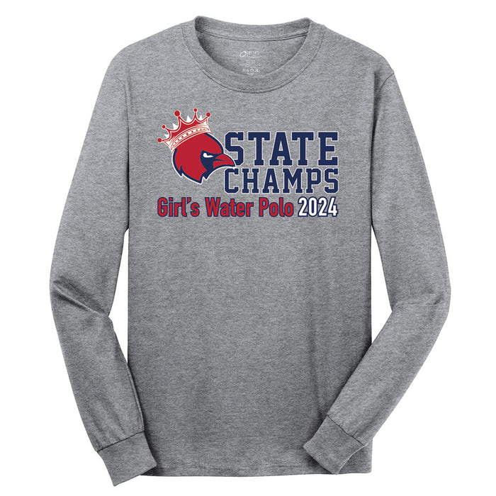 Adult Port & Company Long Sleeve Core Cotton Tee