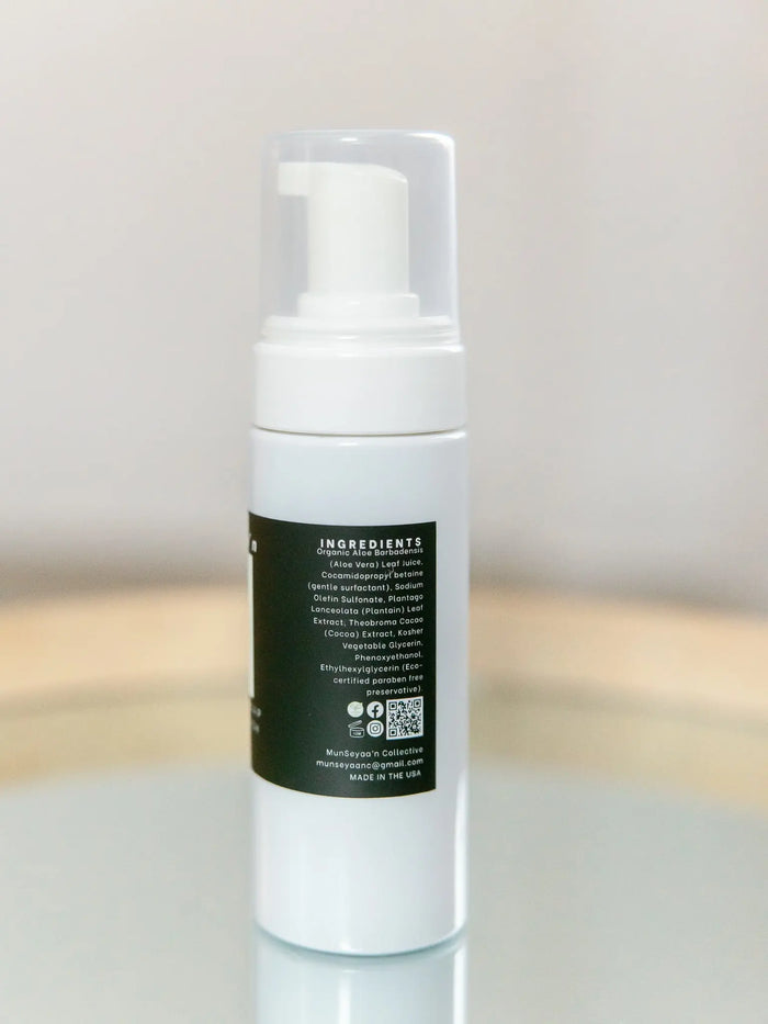 African Black Soap - Foam Cleanser MunSeyaa'n Collective