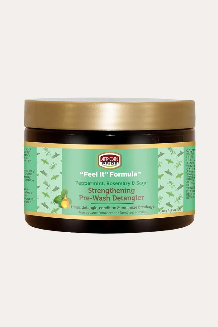 AFRICAN PRIDE FEEL IT STRENGTHENING PRE-WASH DETANGLER AFRICAN PRIDE