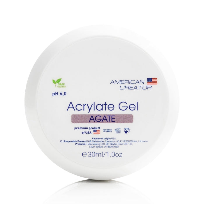 American Creator Acrylate Gel - AGATE-Extension Gels-American Creator-Gel Essentialz