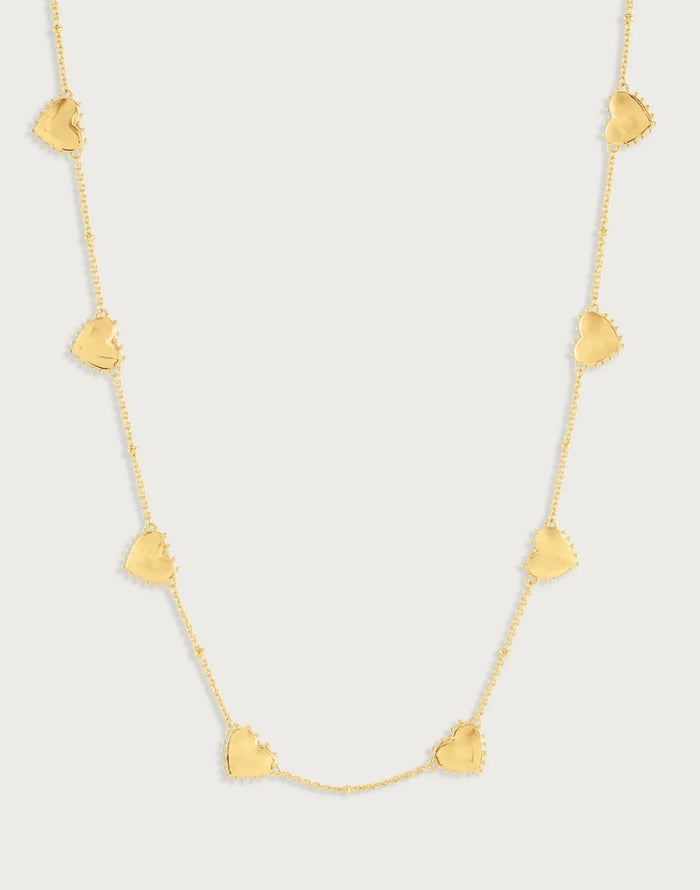 Anabel Aram - Heart Station Necklace