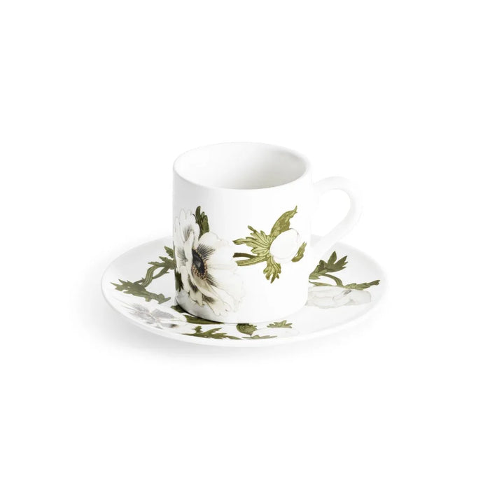 Michael Aram Anemone Painted Demitasse Set of 4