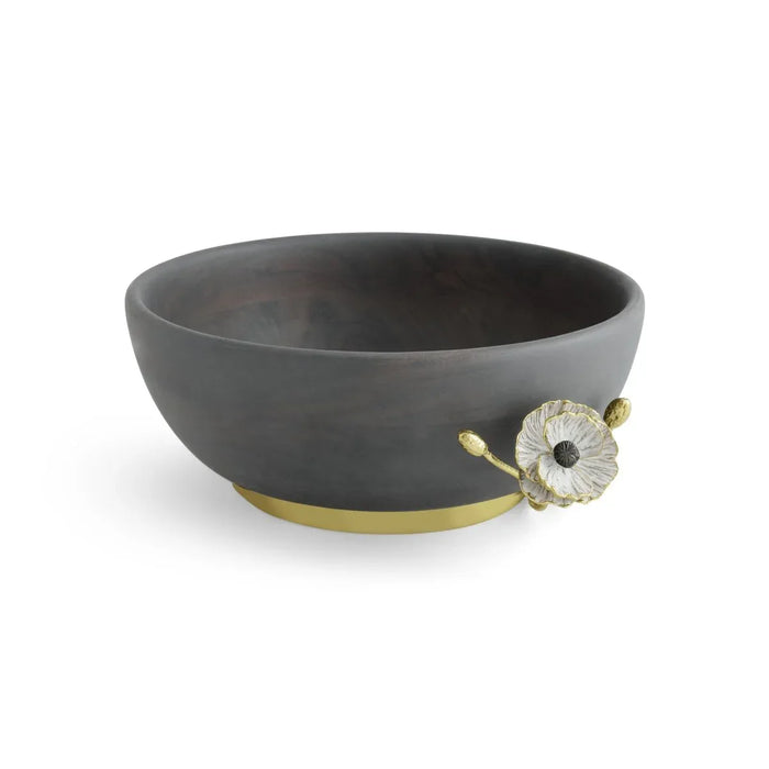 Michael Aram Anemone Wood Bowl