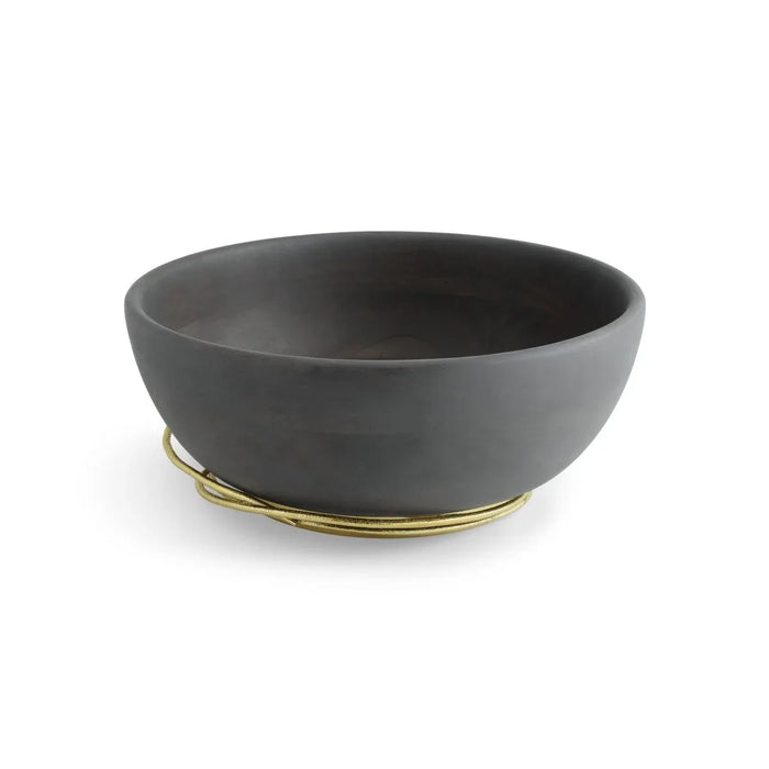 Michael Aram Anemone Wood Bowl