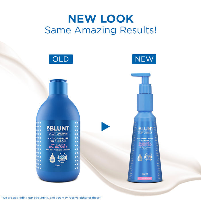 Anti-Dandruff Shampoo & Anti-Dandruff Scalp Hair Tonic for Clear & Healthy Scalp