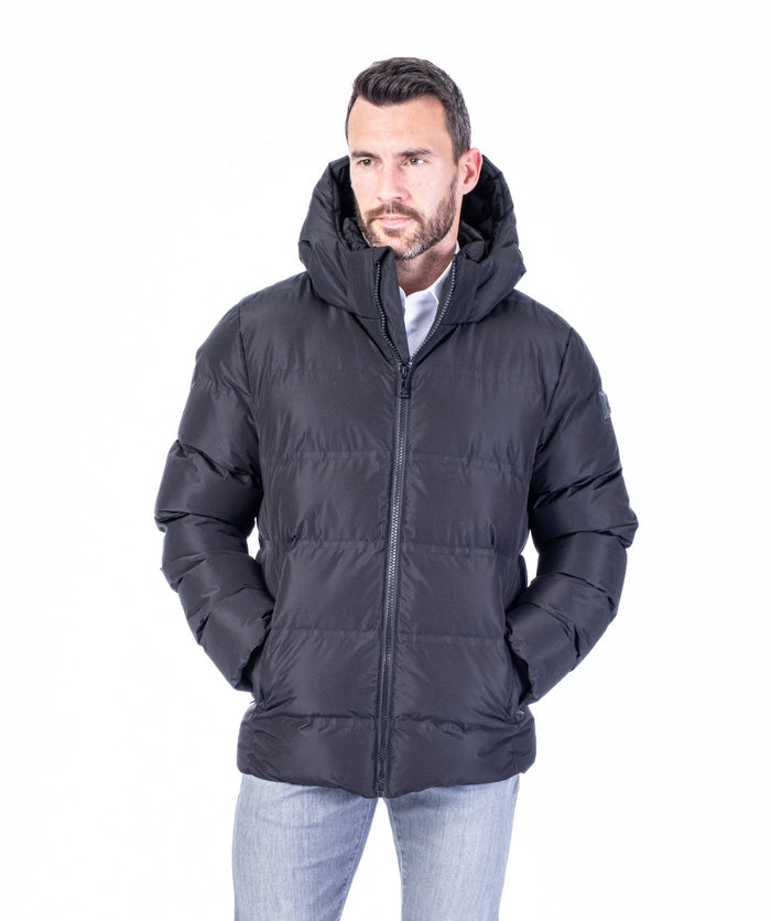 "ANTONIE" Mid-Weight Heat Sealed Puffer - Black