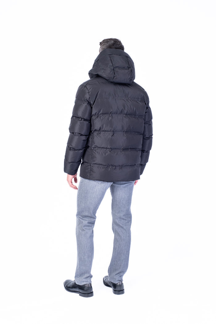 "ANTONIE" Mid-Weight Heat Sealed Puffer - Black