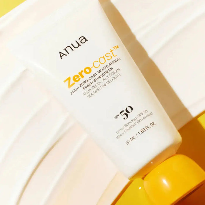 ANUA Zero-Cast Moisturizing Finish Sunscreen 50 ml - DOKAN