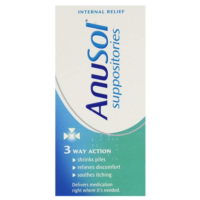 Anusol Suppositories - Pack of 24 Suppositories