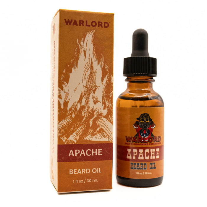 Apache Beard Oil - Warlord - Men's Grooming Essentials