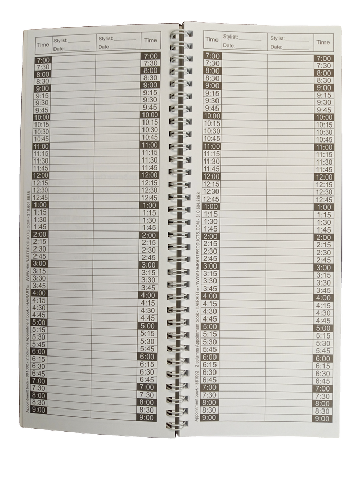 Appointment Schedule Organizer Calendars