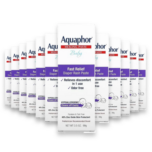 Aquaphor - Baby Diaper Rash Paste 3.5 Oz - 12 Pack