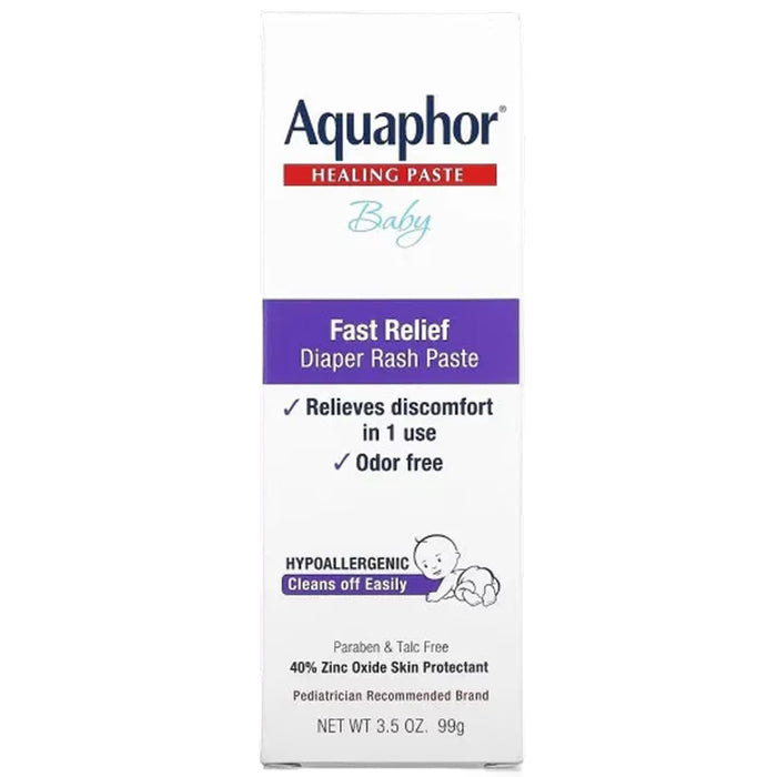 Aquaphor - Baby Diaper Rash Paste 3.5 Oz - 12 Pack