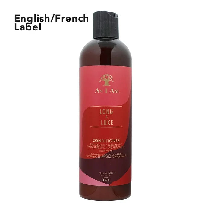 AS I AM Long and Luxe Conditioner (12oz) - EN/FR