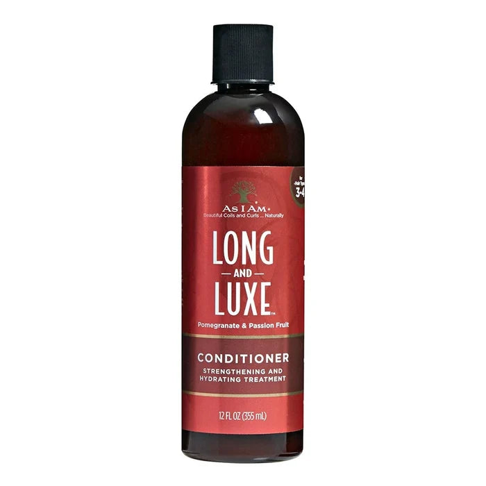 AS I AM Long and Luxe Conditioner (12oz) - EN/FR