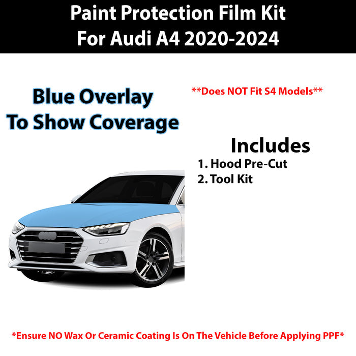 Fits Audi A4 2020+ Precut Premium Paint Protection Film Clear Bra PPF Decal Film Kit - Bogar Tech Designs