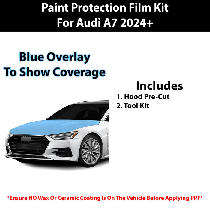Fits Audi A7 2024+ Precut Premium Paint Protection Film Clear Bra PPF Decal Film Kit - Bogar Tech Designs