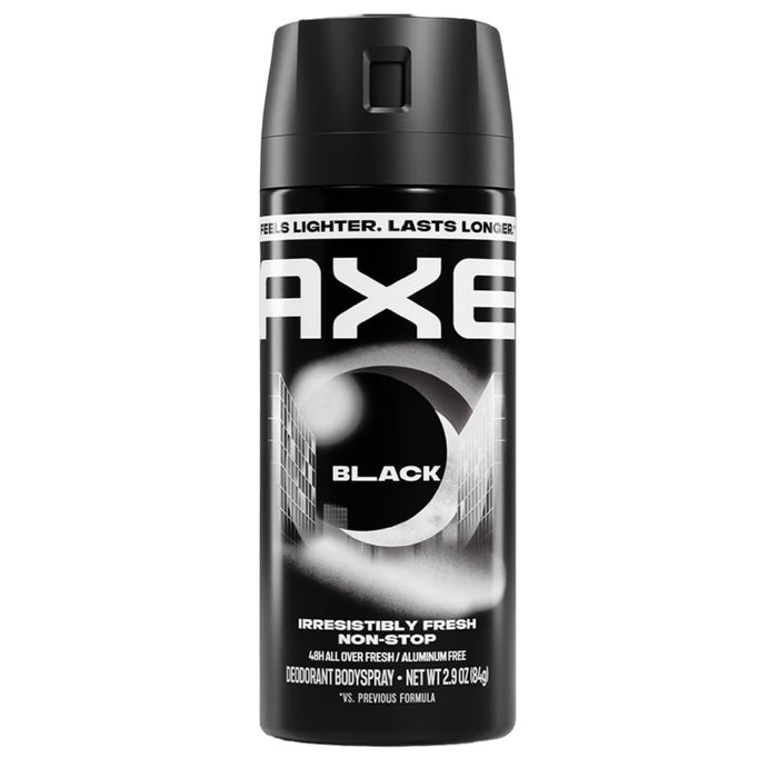 AXE Black Premium Aluminum-Free Deodorant Body Spray - 2.9 oz - 12 Pack - Travel Size -