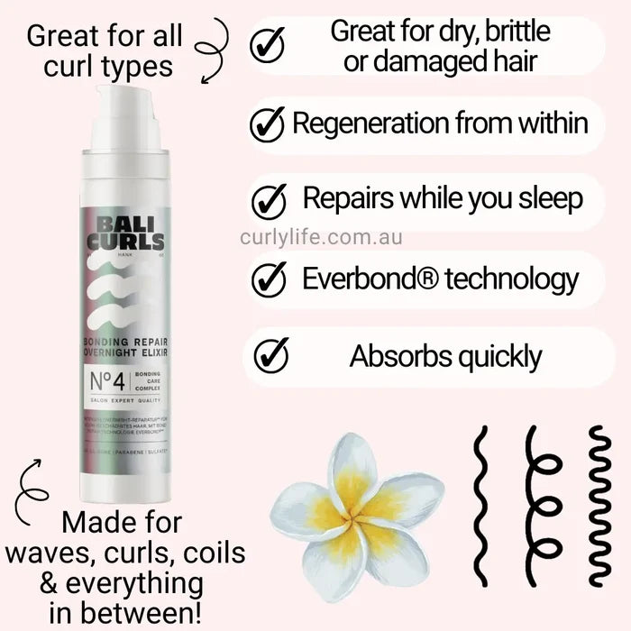 Bali Curls Bonding Repair Overnight Elixir No.4