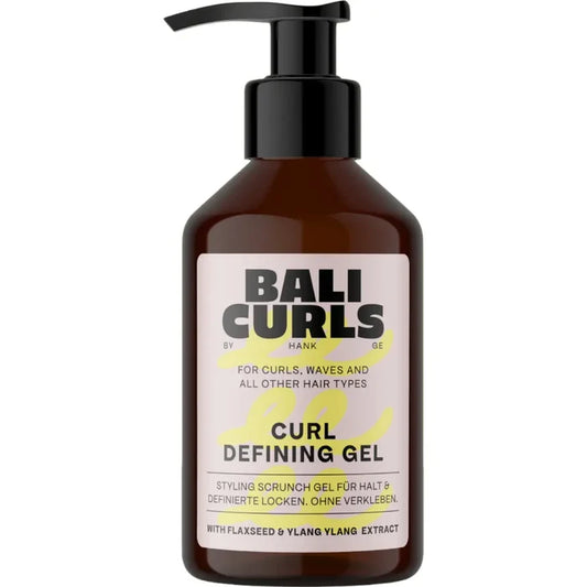Bali Curls Curl Defining Gel for defined curls and waves, with flaxseed & ylang ylang extract