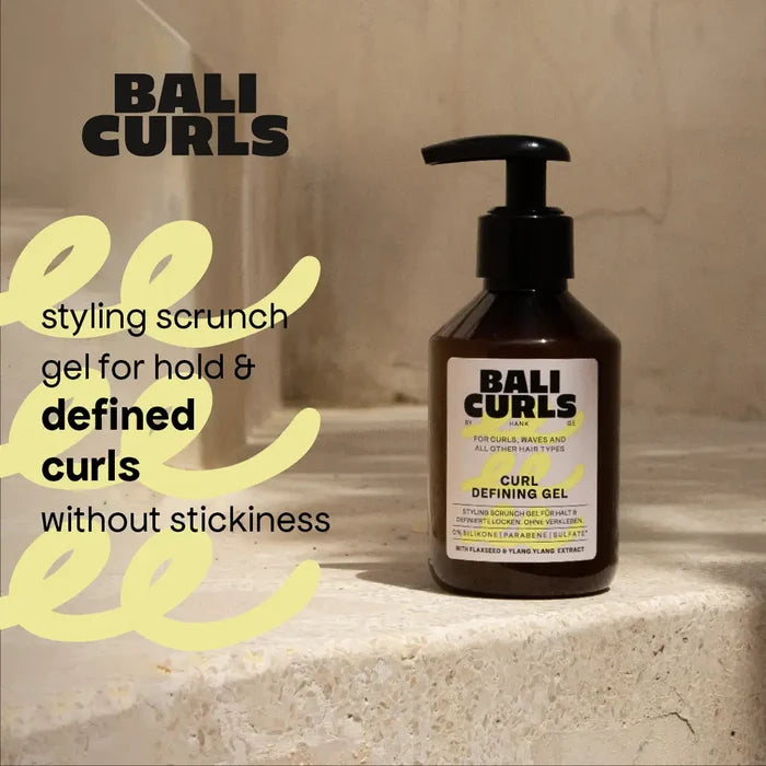 Bali Curls Curl Defining Gel for hold and defined curls without stickiness