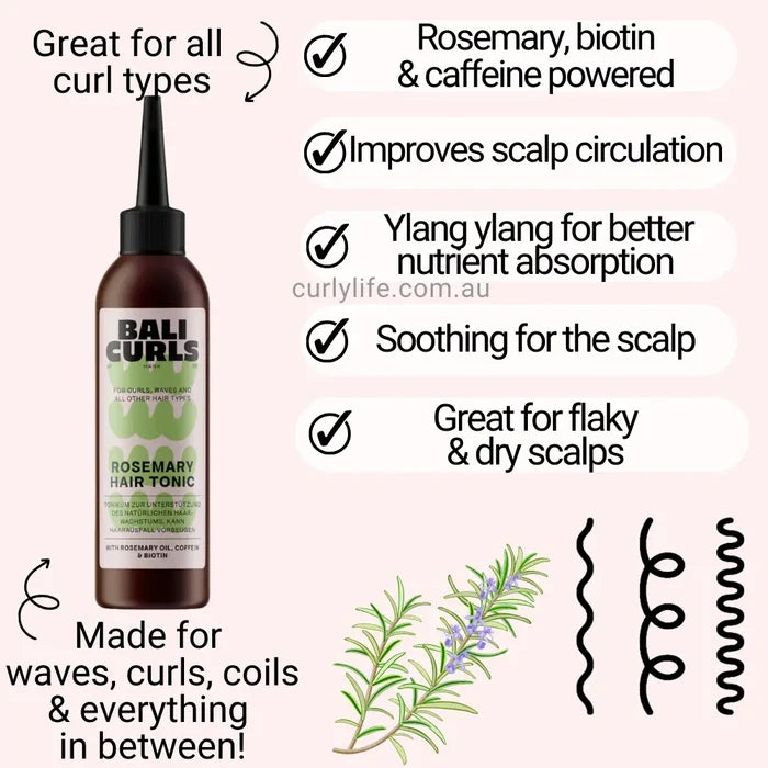 Bali Curls Rosemary Grow Tonic