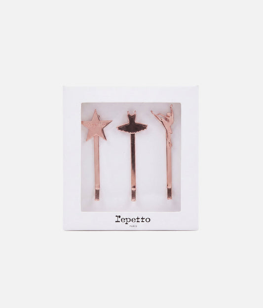 Ballerina Hair Grips Set • Ballet Bun Clips for Flyaways - A0126