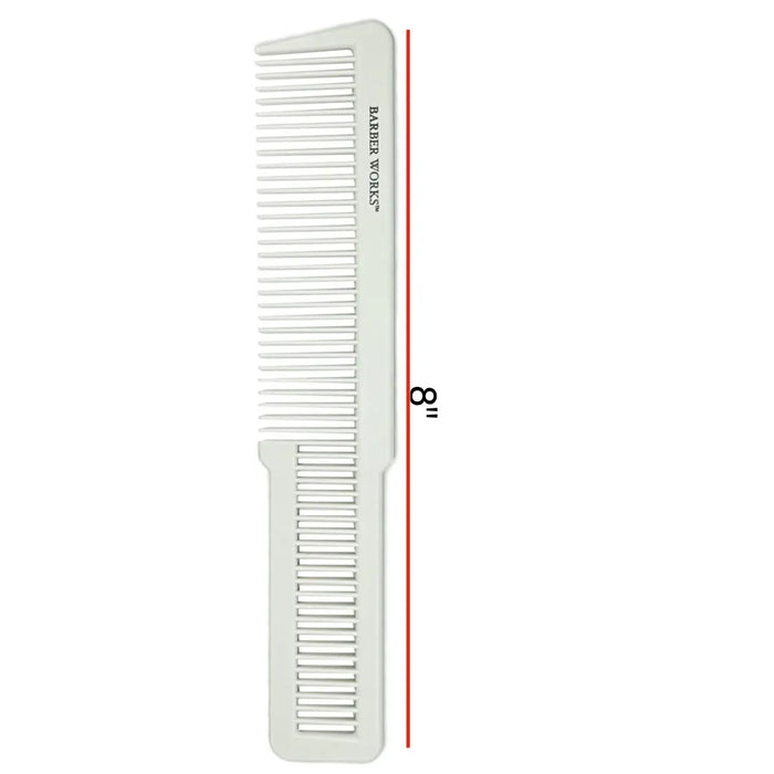 Barber Works Clipper Comb | Hybrid Ceramic | 8" - BUYBARBER.COM