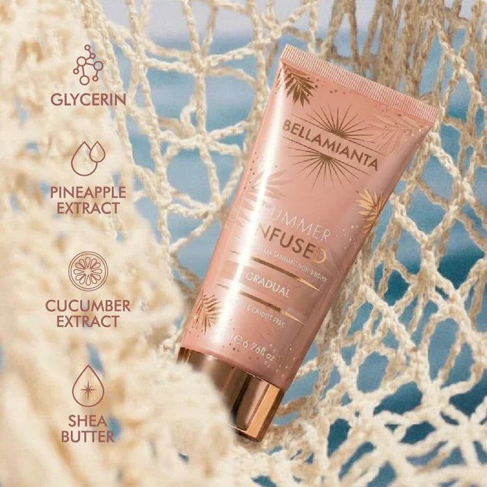 Bellamianta - Summer Infused Tinted Gradual Tanning Moisturiser