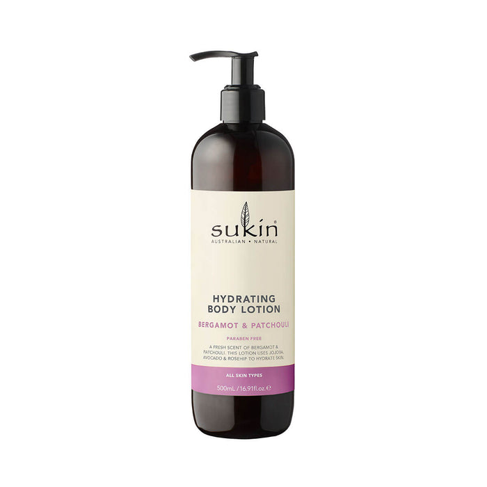 Bergamot & Patchouli Hydrating Body Lotion 500ml