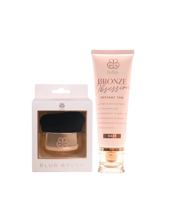 BiaBelle - Bronze Obsession Instant Tan & Blur Brush Bundle