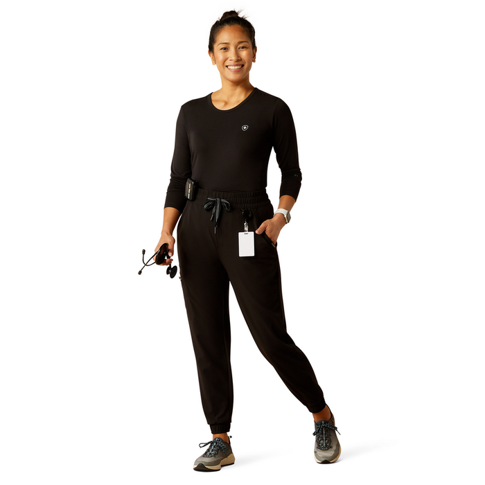Blackwell Cargo Stretch Jogger Scrub Pant - 001-Black | Ariat 10039953