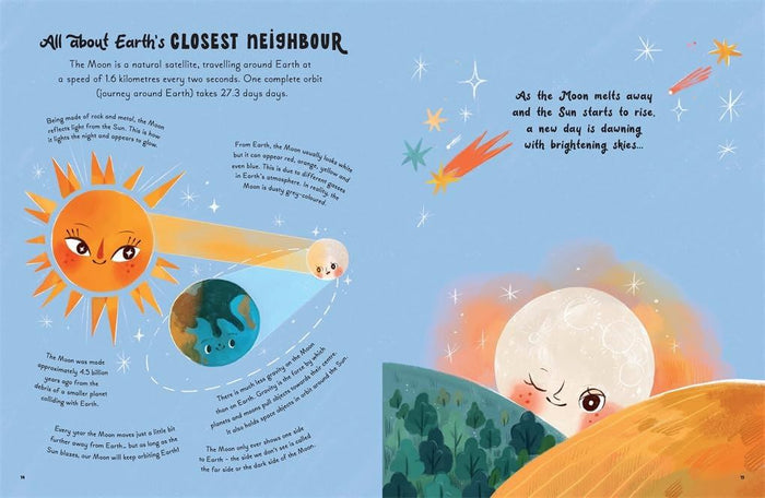 Book -  5 Minute Space Stories - Spread 1
