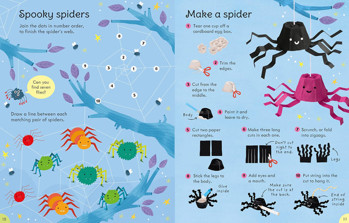 Book - Halloween Things To Make And Do - Spread 2