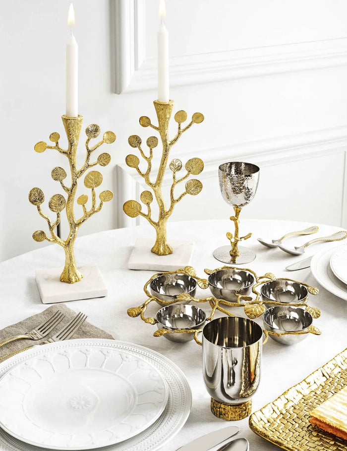Michael Aram Botanical Leaf Candleholders