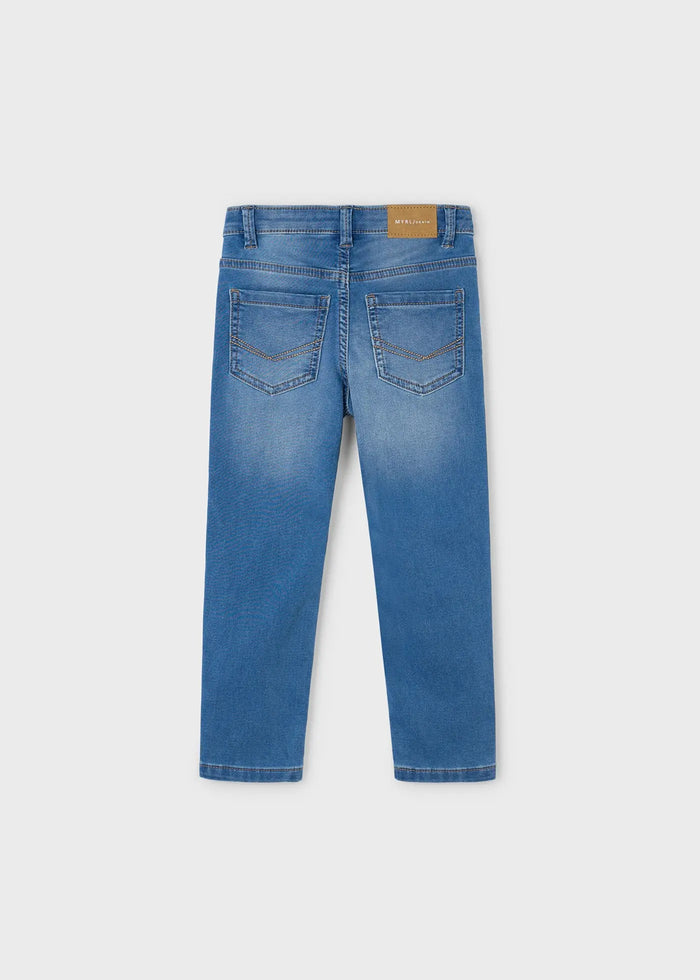 Back view of Mayoral boy skinny jeans
