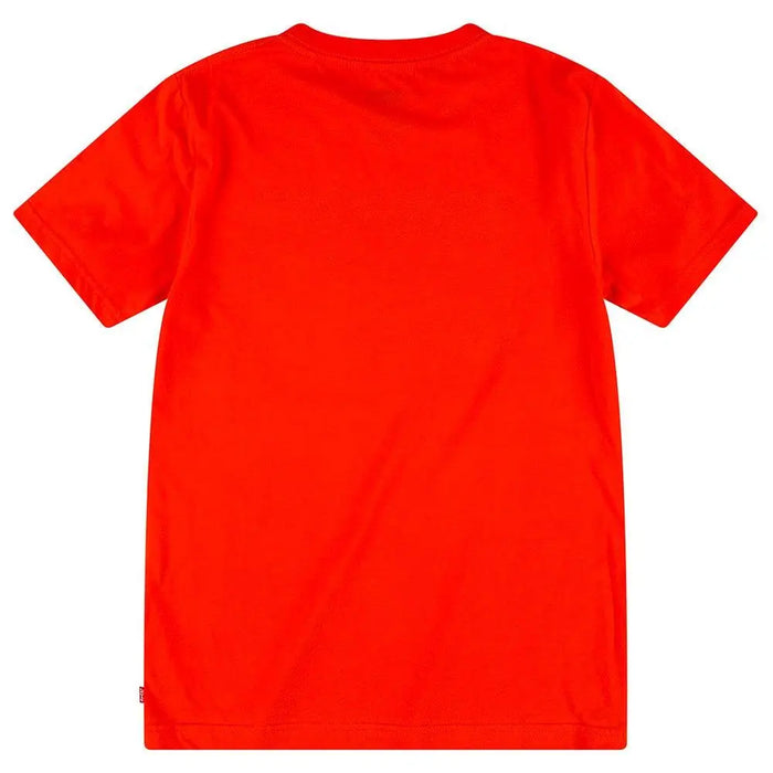 Boy's Logo Short Sleeve T-Shirt Red | Levi's - Jenni Kidz