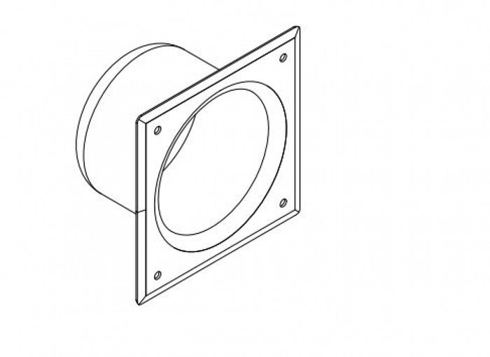 Bradley SA12 Toilet Roll Holder Recessed Front Mount