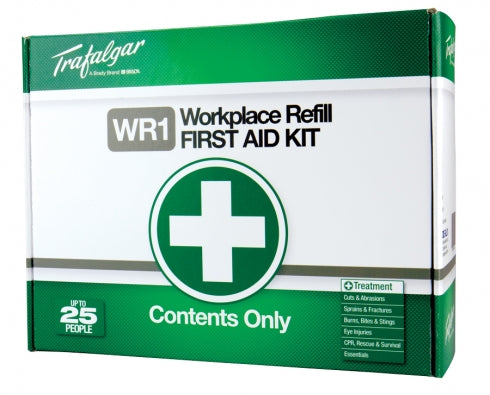 Brady Occupation Workplace First Aid Kit- Refill Contents Only