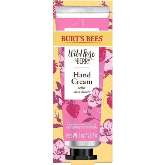 Burt Bees Wild Rose and Berry Hand Cream 1 oz