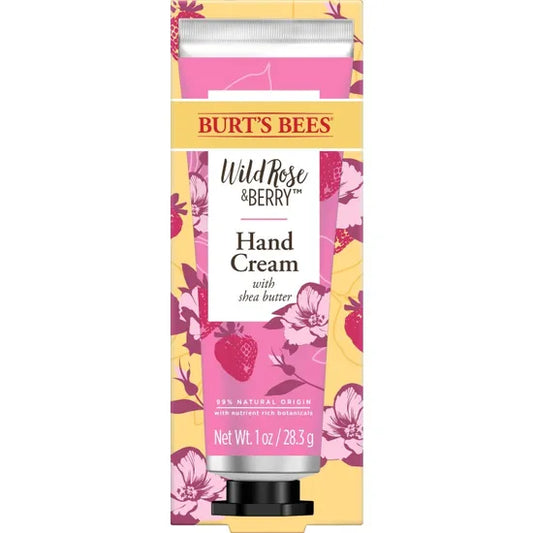 Burt Bees Wild Rose and Berry Hand Cream 1 oz