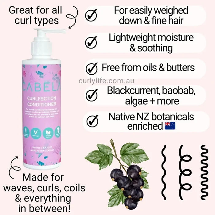 Cabela Curlflection Conditioner (Light for Finer Hair)