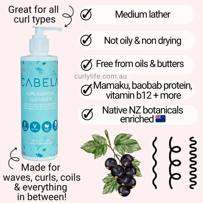 Cabela Curlssential Cleanser (Gentle Curl Cleanser)