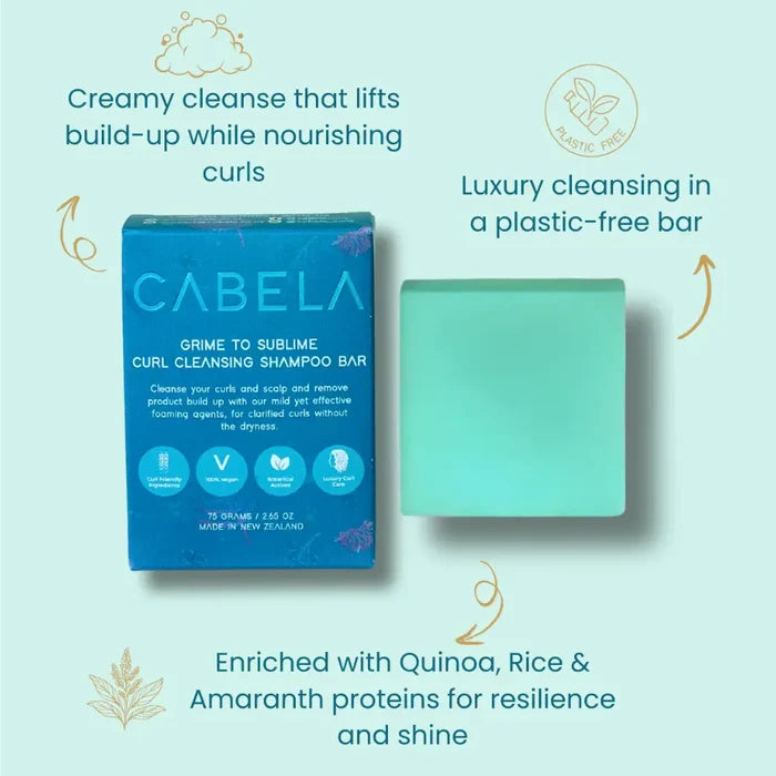 Cabela Grime to Sublime Curl Cleansing Shampoo Bar